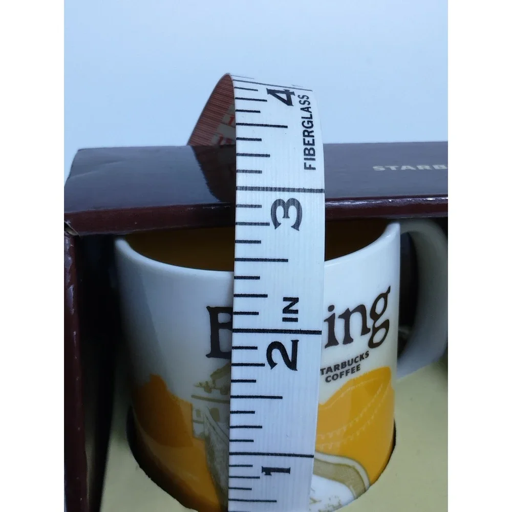 Starbucks Set Of Two China Demitasse Espresso‎ Cups 3 Fl Oz